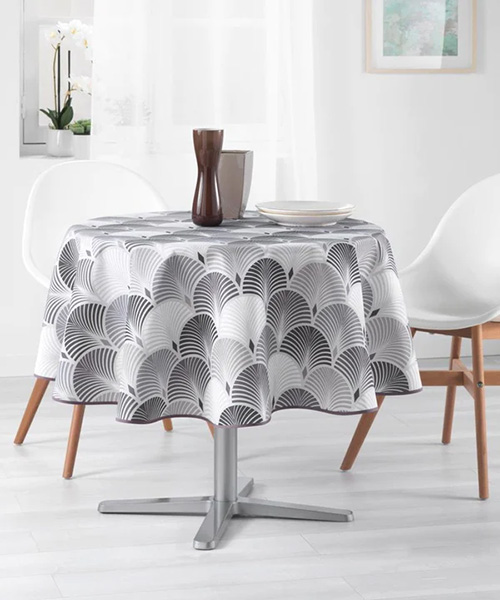 Vlekbestendig tafelkleed Forever beige - Afbeelding 2