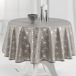 Alternative view of Vlekbestendig tafelkleed Glitz & glam taupe