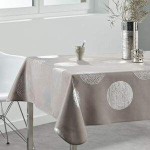 Vlekbestendig tafelkleed Royal taupe