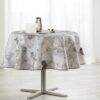 Vlekbestendig tafelkleed Sweet love beige grijs