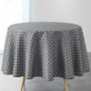 Vlekbestendig tafelkleed Art chic anthracite