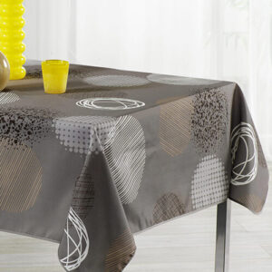 Vlekbestendig tafelkleed Fantasie TAUPE