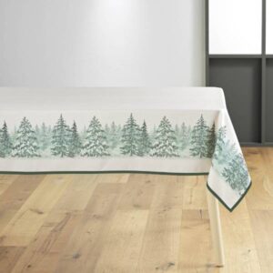 Vlekbestendig tafelkleed Kerstbomen