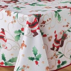Alternative view of Vlekbestendig tafelkleed Kerstman